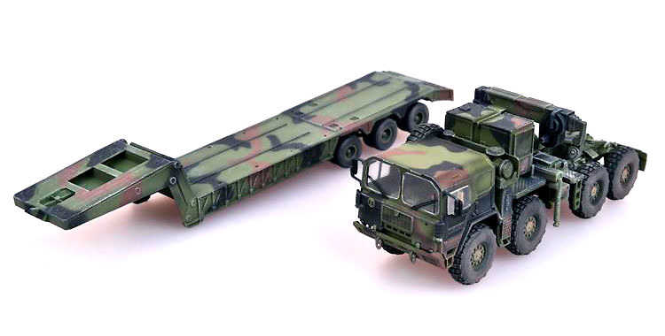 Man KAT1M1014 con semi-trailer M870A1, Alemania, 1:72, Modelcollect 