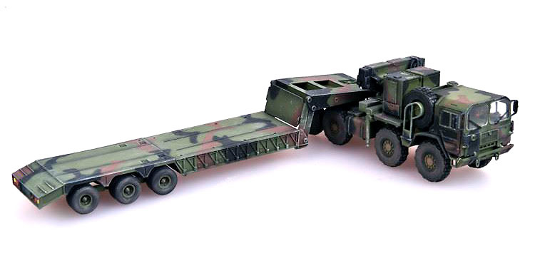 Man KAT1M1014 con semi-trailer M870A1, Alemania, 1:72, Modelcollect 