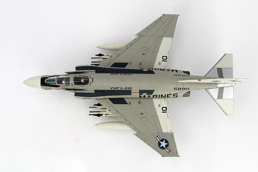 McDonnell Douglas F-4J Phantom 155890, VMFA-212, USMC, circa 1970s, 1:72, Hobby Master 