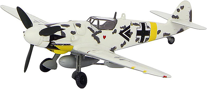 Messerschmitt BF-109G-6, I./JG53, Hungría, 1945, 1:72, Easy Model 