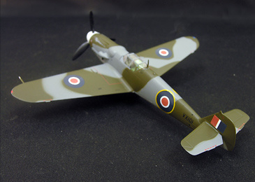 Messerschmitt BF109G-6, 9./ RAF VX 101, 1:72, Witty Wings 