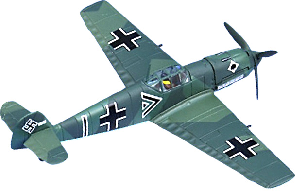 Messerschmitt Bf 109E, Luftwaffe 7./JG 51, Werner Molders, 1:72, Corgi 