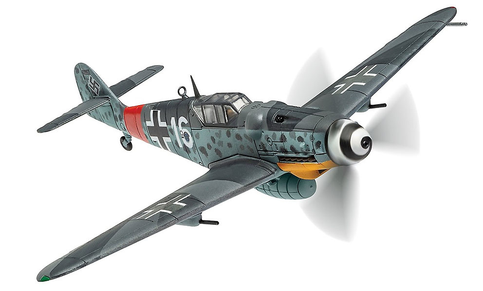 Messerschmitt Bf 109G-6/U2 ‘White 16’, 1./JG301, Julio, 1944., 1:72, Corgi 