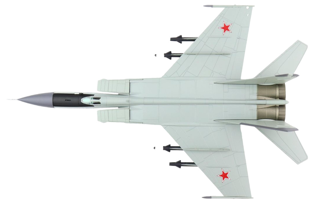 MiG-25PDS Foxbat-E, Fuerza Aérea Ucraniana, 146th GFAR, Blue 20, Ucrania, 1990, 1:72, Hobby Master 