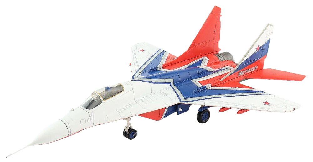 MiG-29 Fulcrum-A, Russian Air Force Strizhi, Zhukovsky Airport, MAKS Airshow 2019, Russia, 1:72, Hobby Master 