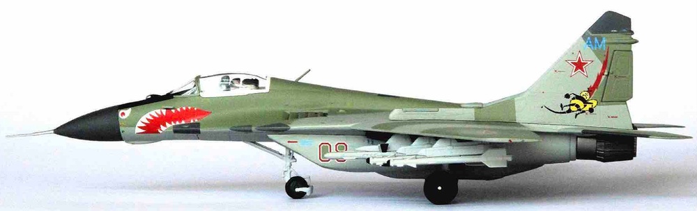 MiG-29 fulcrum, Rojo 8, Mary-1 AB, Turkmenistán, Fuerza Aérea Soviética, 1991, 1:72, 1:72, JC Wings 