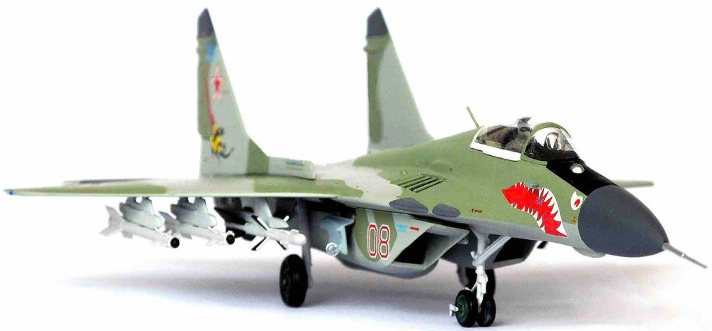 MiG-29 fulcrum, Rojo 8, Mary-1 AB, Turkmenistán, Fuerza Aérea Soviética, 1991, 1:72, 1:72, JC Wings 