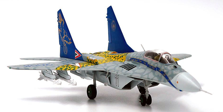 MiG-29A Fulcrum, FFAA Húngaras, 59º Ala de combate táctica, 70 Aniversario, 2010, 1:72, JC Wings 