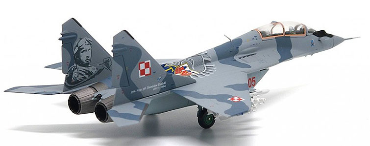 Mig 29UB Fulcrum, Fuerza Aérea Polaca, 22º Base de Aviación Táctica, Mayo, 2015, 1:72, JC Wings 