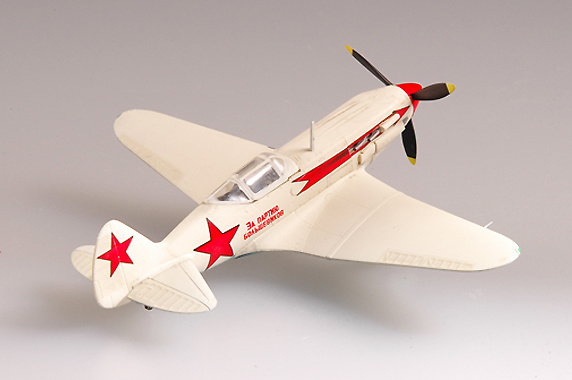 Mig-3, 12th IAP, Moscú, 1942, 1:72, Easy Model 