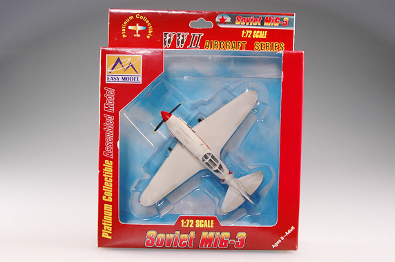 Mig-3, 12th IAP, Defensa Aérea de Moscú, 1942, 1:72, Easy Model 