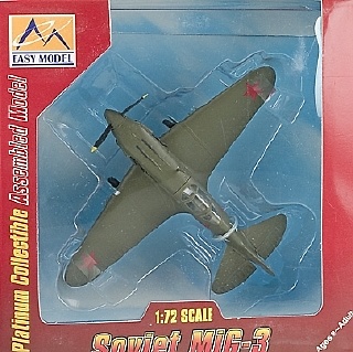 EM, AVION SOVIET MIG-3, PORKRYSHKIN 1941/42, 1:72 