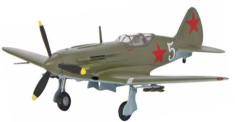 Mig-3, Aleksandr Pokryshkin, Fuerza Aérea Soviética, 1941/42, 1:72, Easy Model 