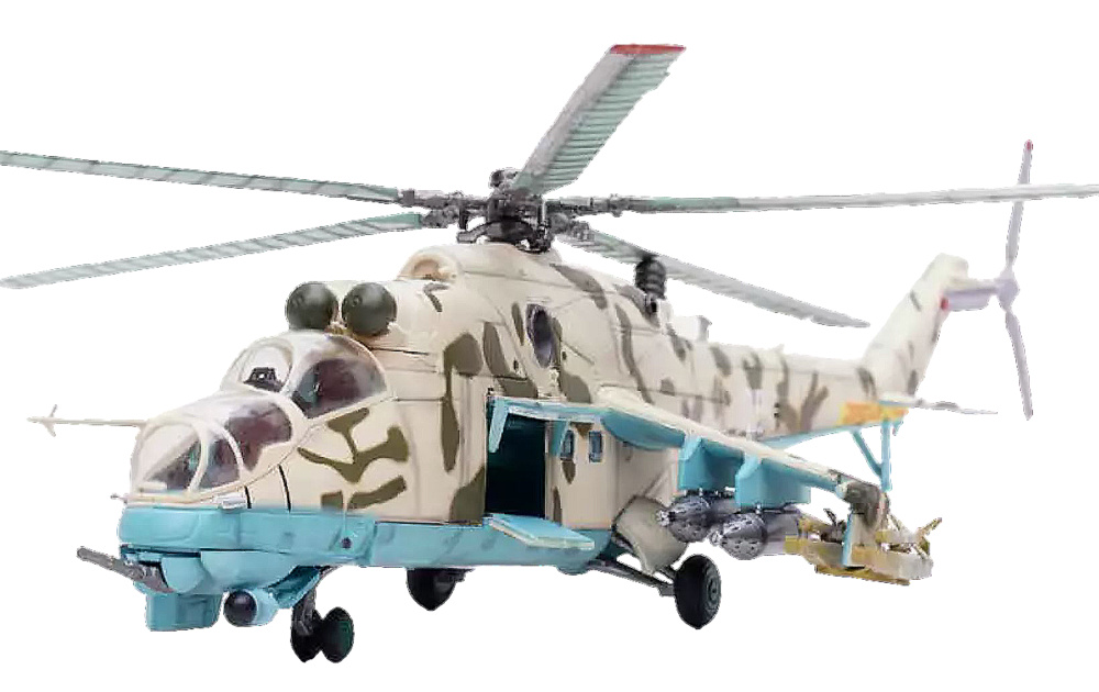 Mil Mi-24V, Ejército Soviético, Kandahar, Afganistán, 1986, 1:72, Panzerkampf 