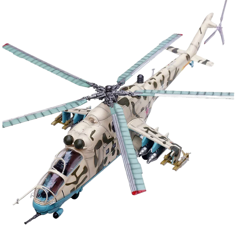 Mil Mi-24V, Ejército Soviético, Kandahar, Afganistán, 1986, 1:72, Panzerkampf 