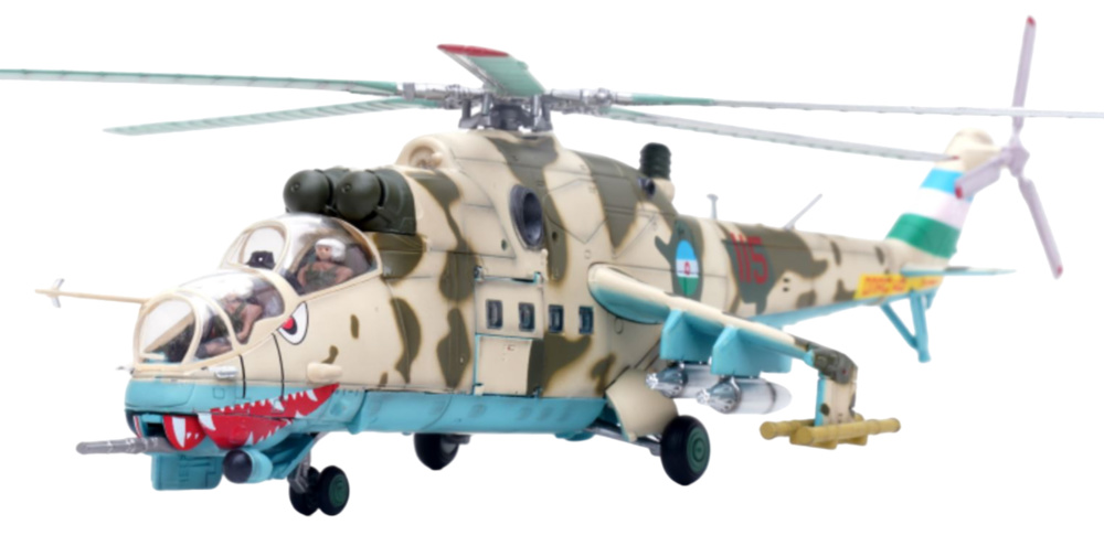 Mil Mi-24V, Fuerza Aérea de Azerbaiyán '114', Bakú 2000, 1:72, Panzerkampf 