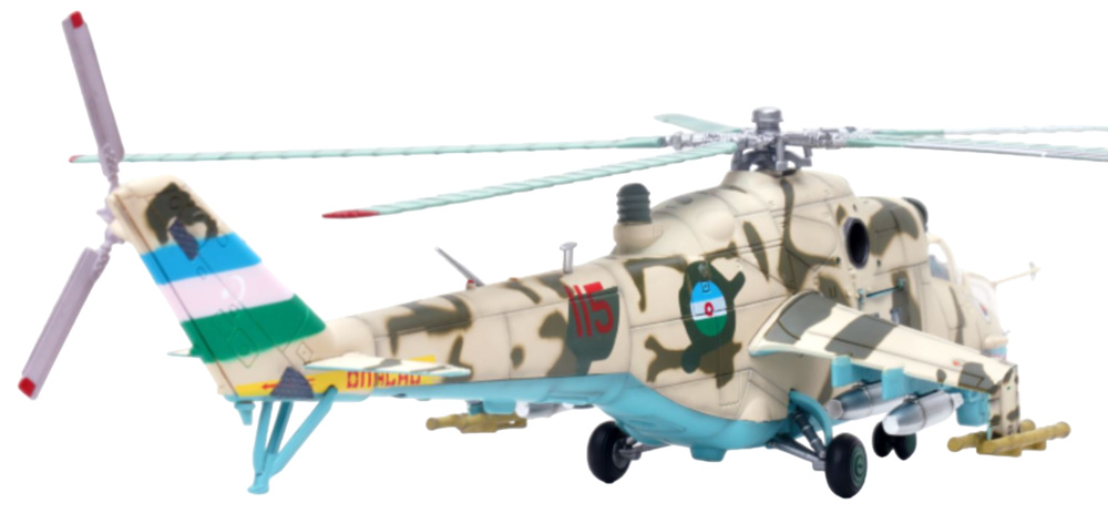 Mil Mi-24V, Fuerza Aérea de Azerbaiyán '114', Bakú 2000, 1:72, Panzerkampf 