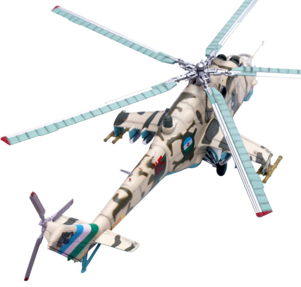 Mil Mi-24V, Fuerza Aérea de Azerbaiyán '114', Bakú 2000, 1:72, Panzerkampf 