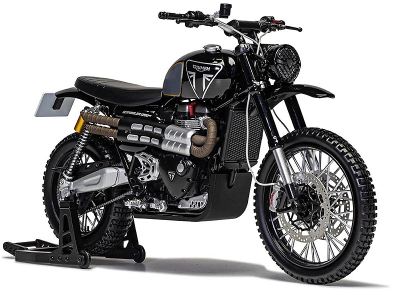 Motocicleta Triumph Scrambler 1200 (Matera), James Bond 