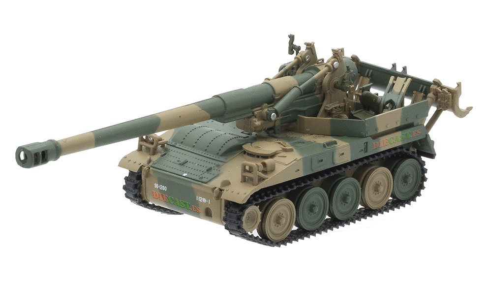 Obús Autopropulsado M110, 203 mm., JGSDF, Japón, 1:72, DeAgostini 