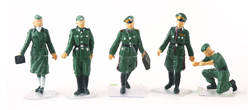 Oficiales Alemanes, 2ª Guerra Mundial, 1:72, PMA 