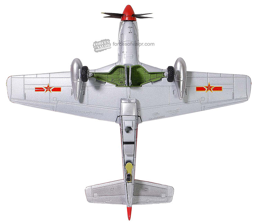 P-51 D, 2nd Squadron, Air Combat Group, PLA, Octubre, 1949, 1:72, Forces of Valor 