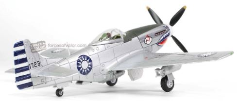 P-51 D ROCA, 7º Escuadrón, 5º Grupo de Combate, Capitán Cheng Sung Ting, 1948, 1:72, Forces of Valor 