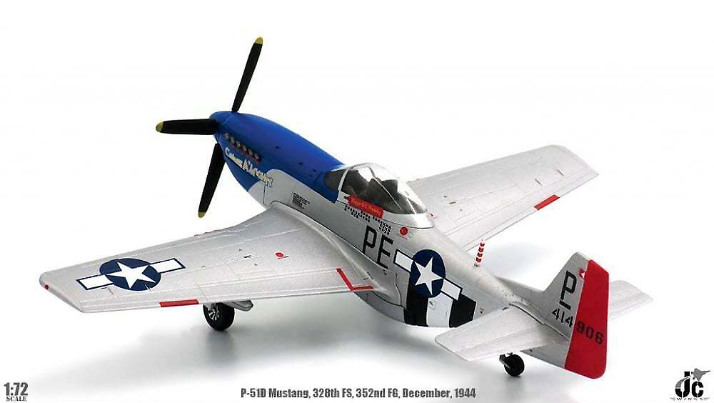 P-51D Mustang, George Preddy, 328th FS 352nd FG 8th Air Force, Diciembre, 1944, 1:72, JC Wings 