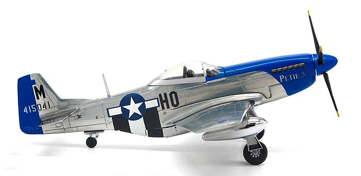 P-51D Mustang Lt. Col J.C. Meyer 487th Fighter Sqn. 352nd Fighter Group, 1944, 1:72, JC Wings 