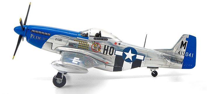 P-51D Mustang Lt. Col J.C. Meyer 487th Fighter Sqn. 352nd Fighter Group, 1944, 1:72, JC Wings 