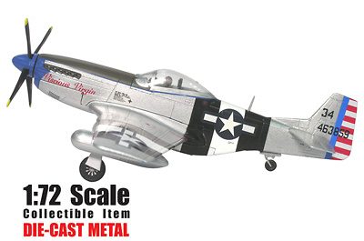 P-51D MUSTANG N.A. P-51D,39th FS,35th FG,5th AF, 1:72, Witty Wings 