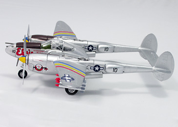 P38 Lighting, Tte. Col. Clay Tice, Comandante en Jefe del 49º Grupo de Cazas , 1:72, Witty Wings 