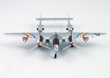 P38 Lighting, Tte. Col. Clay Tice, Comandante en Jefe del 49º Grupo de Cazas , 1:72, Witty Wings 