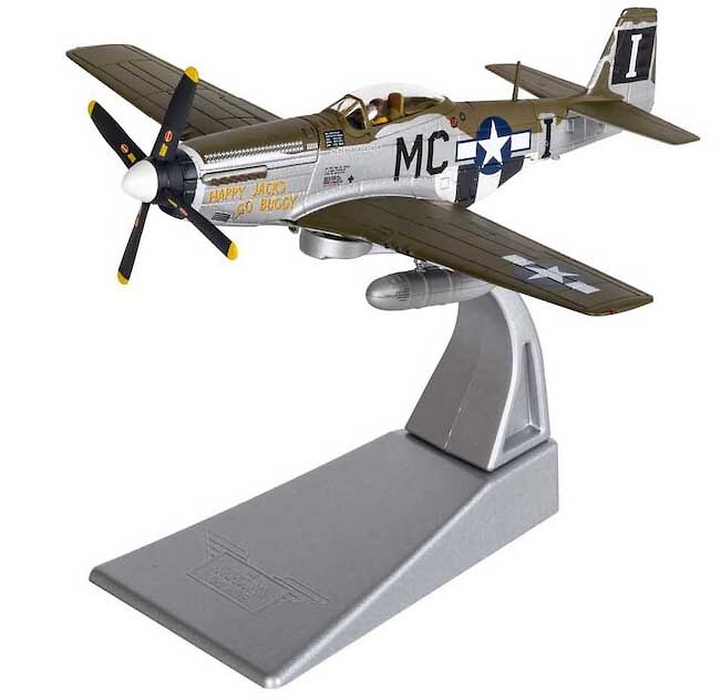 P51D Mustang 44, 13761 MCI, Happy Jacks Go Buggy, Cpt Jack M Ilfrey, 79th FS 20th FG, 1:72, Corgi 