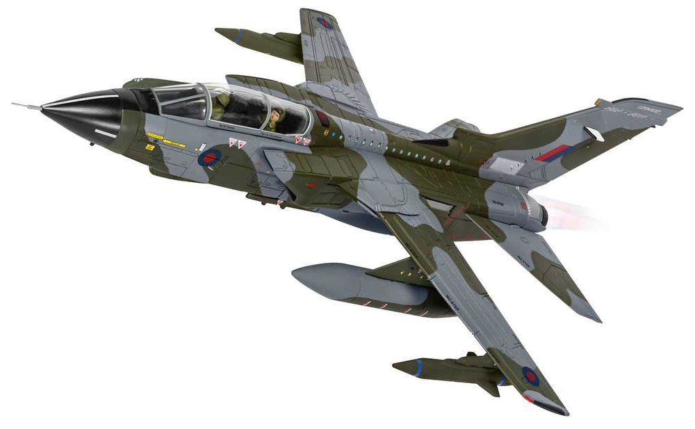 Panavia Tornado GR.4 ZG752, Esquema de su retiro, RAF Marham, Marzo, 2019, 1:72, Corgi 