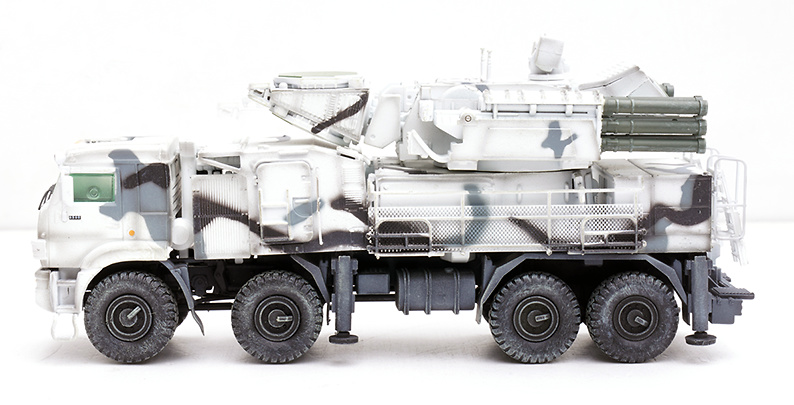 Pantsir S1 96K6, Fuerzas Blindadas del Ártico, Ejército Ruso, 1:72, Panzerkampf 