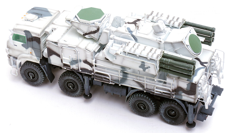 Pantsir S1 96K6, Fuerzas Blindadas del Ártico, Ejército Ruso, 1:72, Panzerkampf 