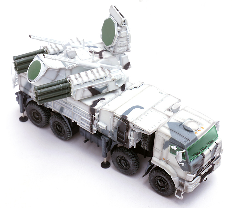 Pantsir S1 96K6, Fuerzas Blindadas del Ártico, Ejército Ruso, 1:72, Panzerkampf 