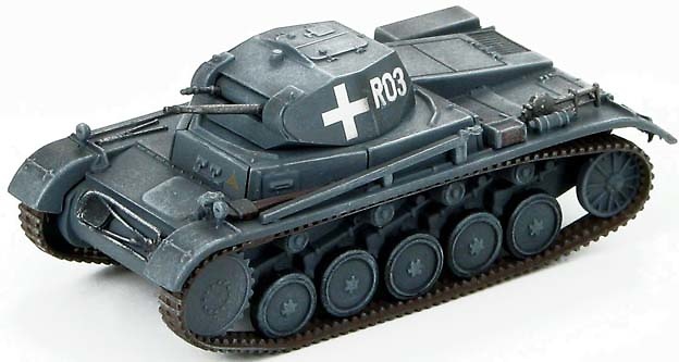 Panzer II Ausf. C 35th Panzer Reg. 4th Panzer Division, Polonia, Septiembre, 1939, 1:72, Hobby Master 