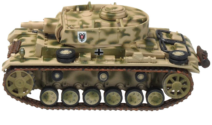 Panzer III Ausf.N, 2.Pz.Div, Kursk, 1943, 1:72, Panzerstahl 