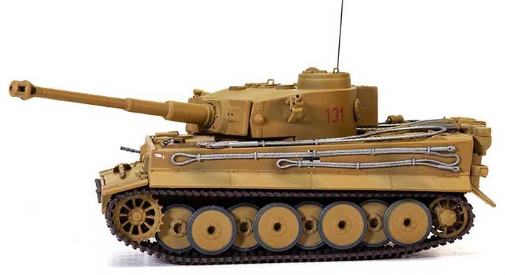 Panzerkampfwagen VI Tiger Ausf E (producción temprana) ‘Tiger 131’, 1:50, Corgi 