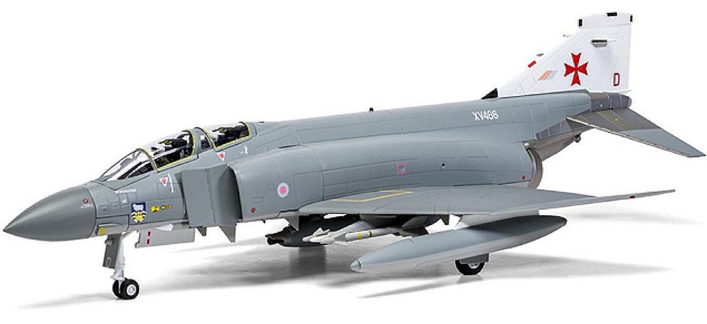 Phantom FGR2, XV466/D, No.1435 Flight, RAF Mount Pleasant, Islas Malvinas, 1991, 1:48, Corgi 