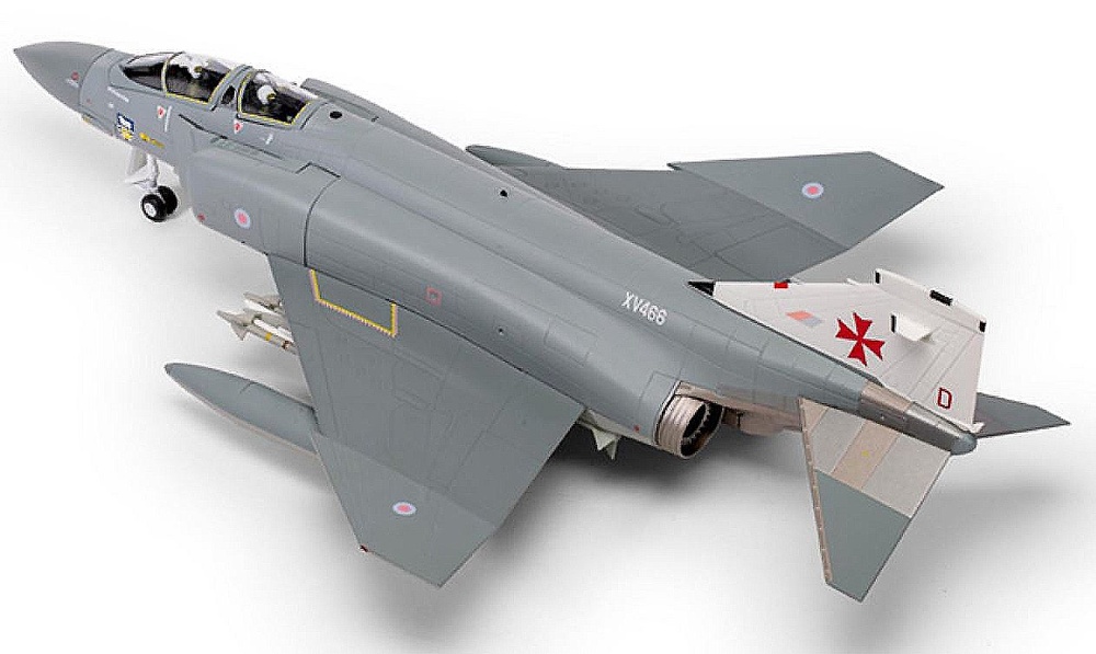 Phantom FGR2, XV466/D, No.1435 Flight, RAF Mount Pleasant, Islas Malvinas, 1991, 1:48, Corgi 