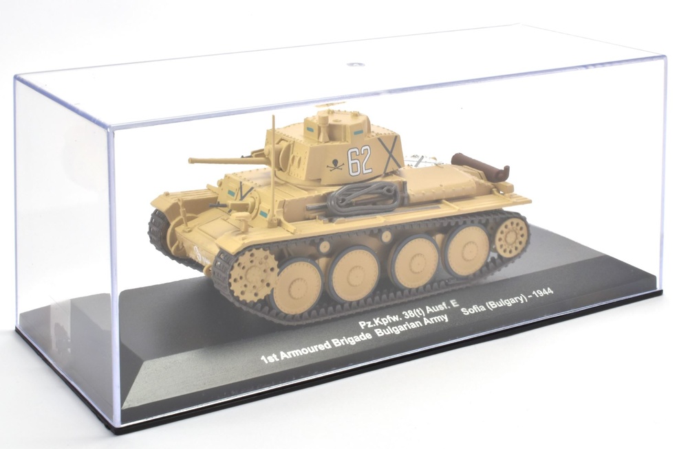 Pz. Kpfw. 38, Ausf. E, 1ª Brigada Armada, Ejército Búlgaro, Sofía, 944, 1:43, Atlas 