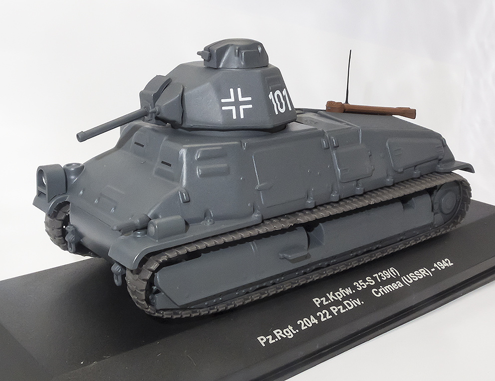 Pz.Kpfw. 35-S 739(f), Pz. Rgt. 204, 22 Pz. Division, Crimea, URSS, 1942, 1:43, Atlas 