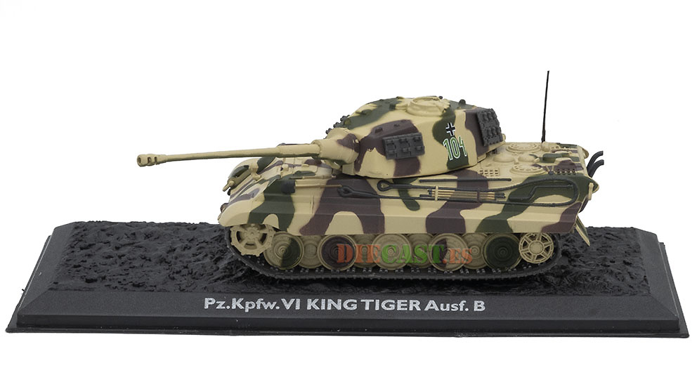 Pz.Kpfw. VI King Tiger Ausf. B, Alemania, 1944/45, 1:72, Atlas Editions 