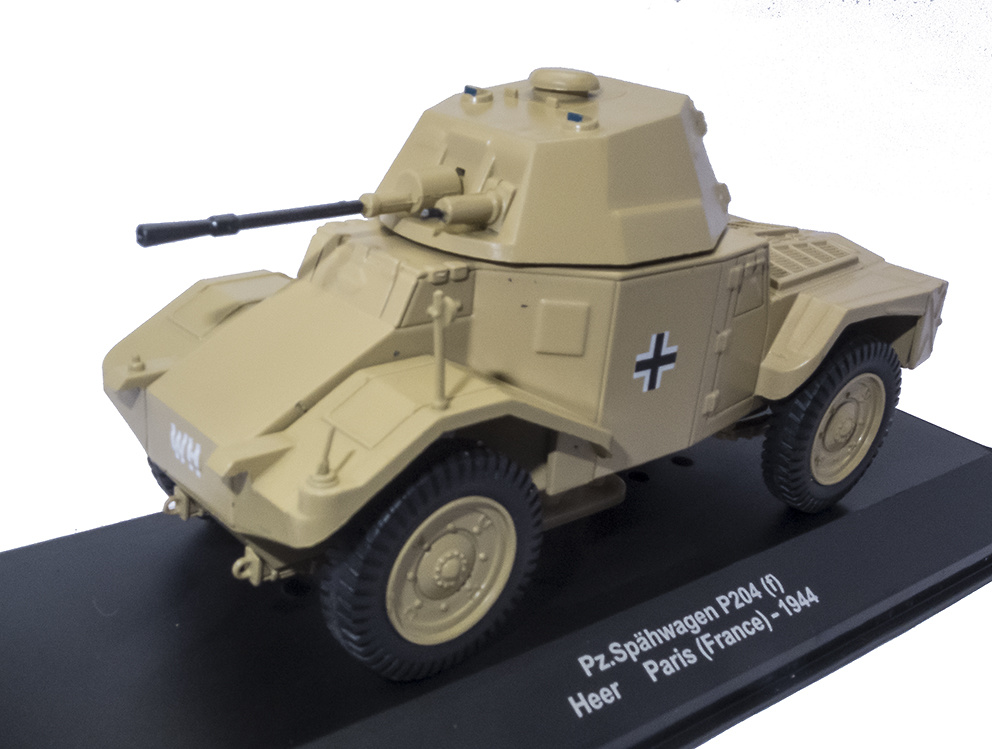 Pz.Spähwagen P204 (f), Heer, París, 1944, 1:43, Atlas 