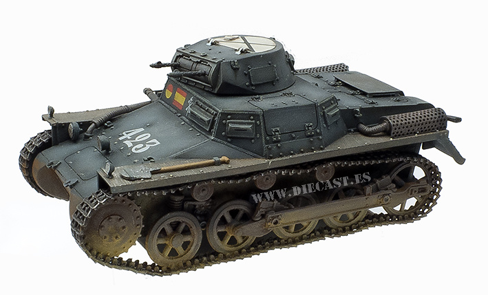 PzKpfw 1 A (Panzer I), España, 1936-39, 1:30, John Jenkins 