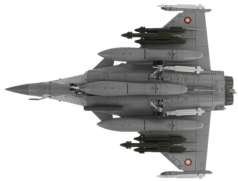 Rafale DQ, QEAF Flying Wing 6 Al Adiyat, QA209, Dukhan/Tamim, Qatar, 2021, 1:72, Hobby Master 