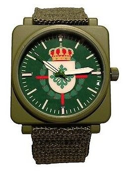 Reloj de Rgto. De Caballería Acorazado, Alcántara 10 